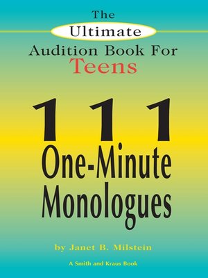 cover image of The Ultimate Audition Book for Teens, Vol 1